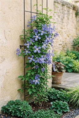 Clematis 'Blekitny Aniol' Stab
