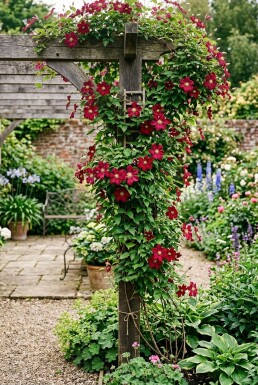 Clematis 'Ville de Lyon' Stab