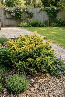 Juniperus pfitzeriana 'Gold Star' Strauch