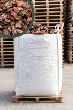 Französische Pinienrinde 25–40 mm – Big Bag 1.8 m³ (Pinus pinaster / maritima)