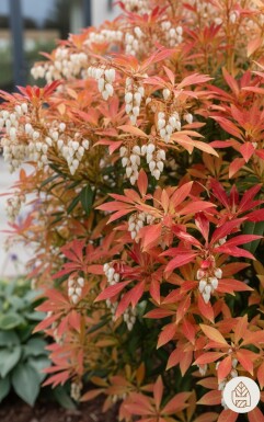 Pieris 'Forest Flame' Strauch 20-30 cm
