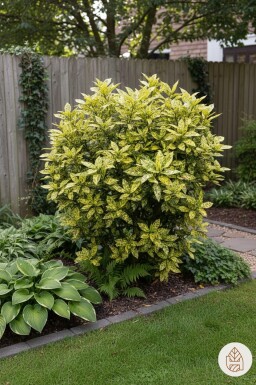 Aucuba japonica 'Crotonifolia' Strauch 30-40 cm