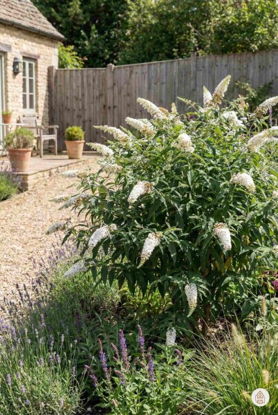 Buddleja davidii 'White Profusion' Strauch 80-100 cm