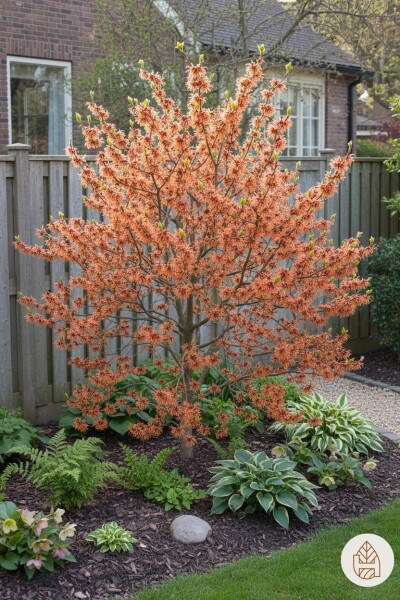 Hamamelis intermedia 'Jelena' Strauch 150-175 cm
