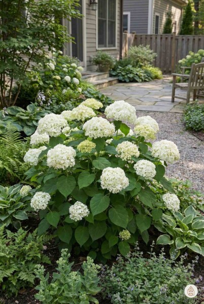 Hydrangea arborescens 'Annabelle' Strauch 20-25 cm
