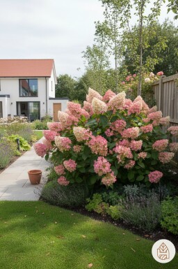Hydrangea paniculata 'Pink Diamond' Strauch 30-40 cm