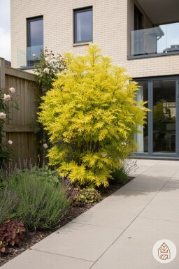 Sambucus nigra 'Golden Tower' Strauch 30-40 cm