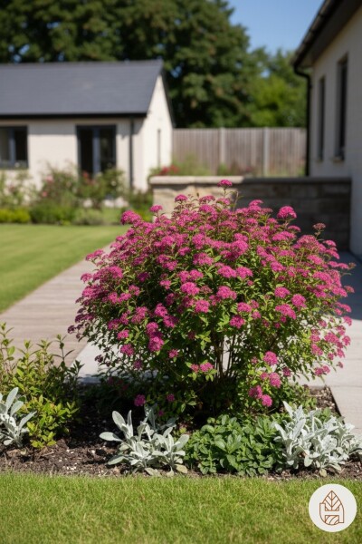 Spiraea japonica 'Anthony Waterer' Strauch 25-30 cm