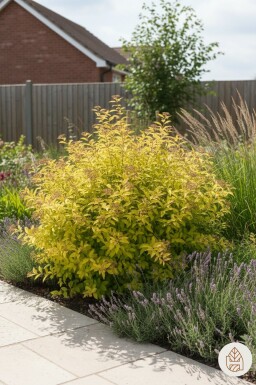 Spiraea japonica 'Golden Princess' Strauch 15-20 cm