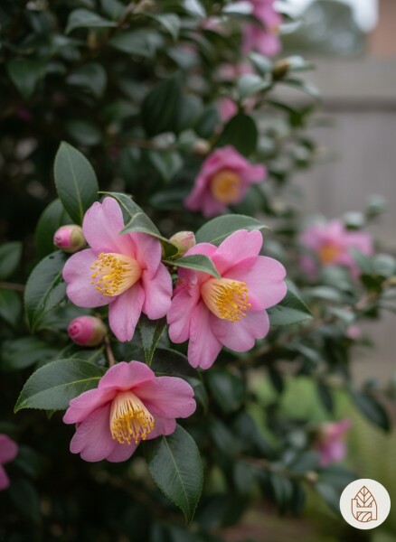 Camellia japonica 'Cleopatra' Strauch 150-160 cm C130