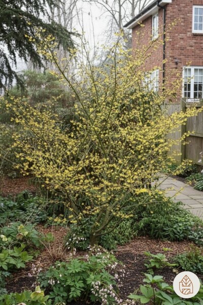 Hamamelis intermedia 'Arnold Promise' Strauch 50-60 cm