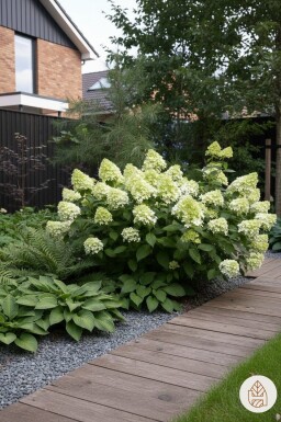 Hydrangea paniculata 'Little Spooky' Strauch 30-40 cm