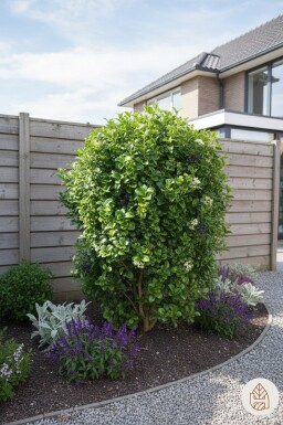 Ligustrum japonicum 'Rotundifolium' Strauch 80-100 cm