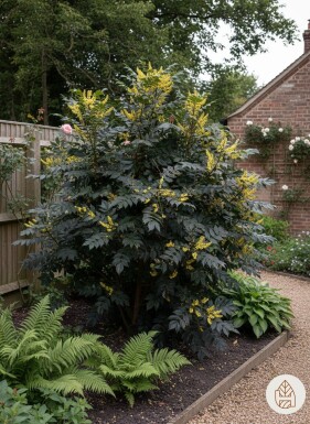 Mahonia japonica 'Hivernant' Strauch 60-80 cm