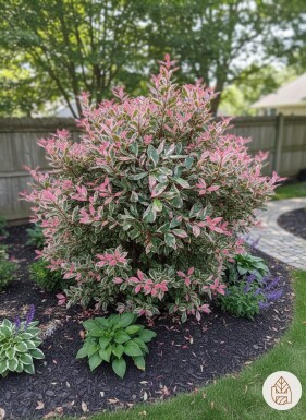 Photinia fraseri 'Pink Marble' Strauch 40-60 cm