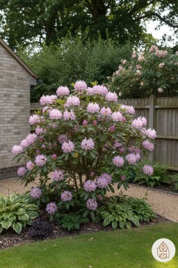 Rhododendron ponticum 'Roseum' Strauch 50-60 cm