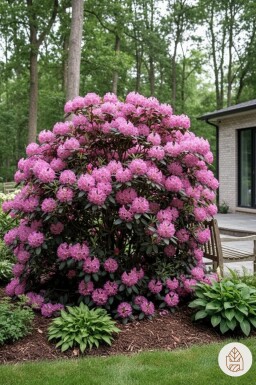 Rhododendron 'Roseum Elegans' Strauch 40-50 cm