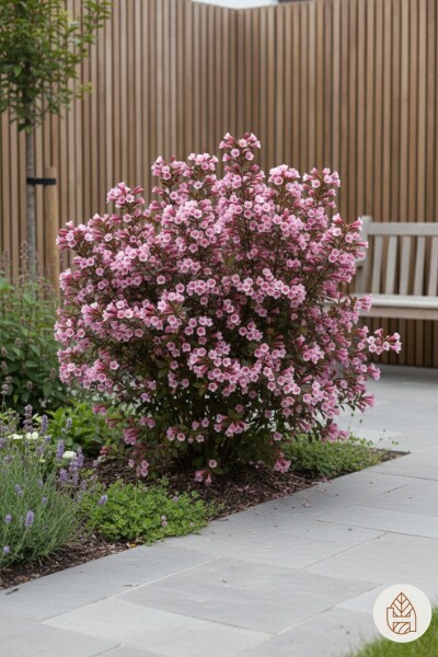 Weigela florida 'Nana Purpurea' Strauch 40-50 cm