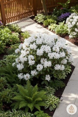 Rhododendron 'Madame Masson' Strauch 30-40 cm