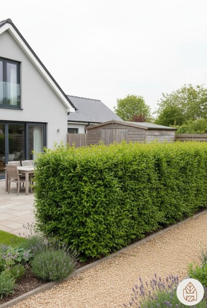 Ligustrum Vulgare Atrovirens Schwarzgrüner Liguster 175-200 cm - Topf