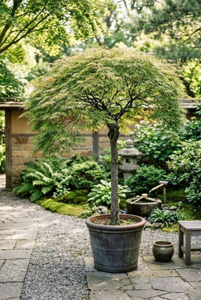 Acer palmatum 'Dissectum Viridis' Halbstamm 90 cm C10