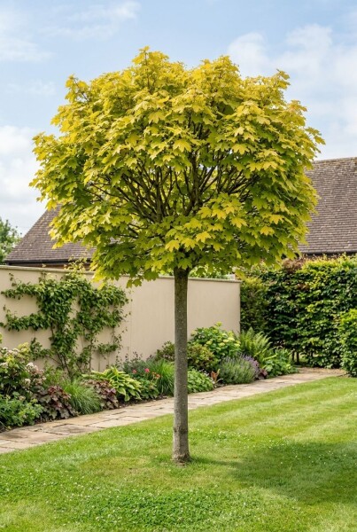 Acer platanoides 'Golden Globe' Halbstamm 150 cm C10