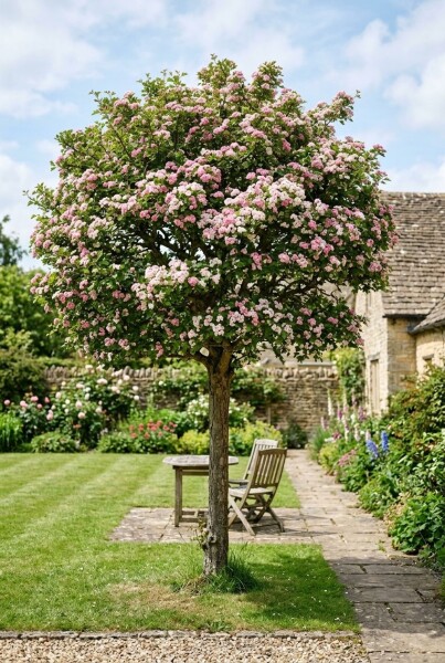 Crataegus laevigata 'Plena' Halbstamm 120 cm C10