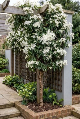 Clematis armandii 'Snowdrift' 80-100 cm C2