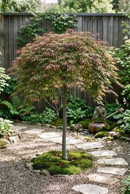 Acer palmatum 'Cascade Ruby' Stämmchen